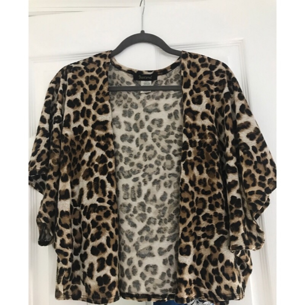 Cheetah Print Cardigan